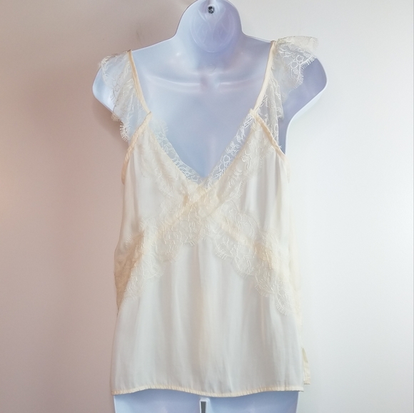Vici Love Language Lace Camisole in Ecru - Picture 11 of 13
